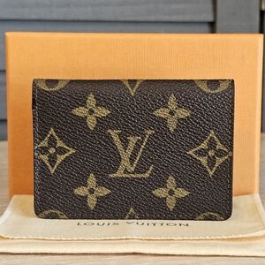 Louis Vuitton Brown Monogram Card Holder